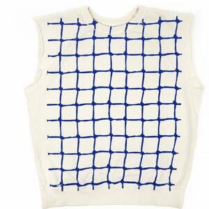 Clare V v Racquete - Cream Sleeveless Top